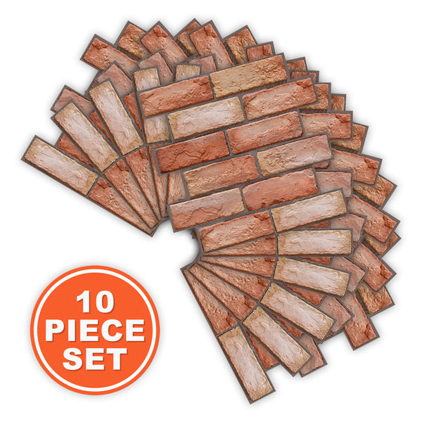 Samoljepljiva 3D tapeta s dezenom cigle