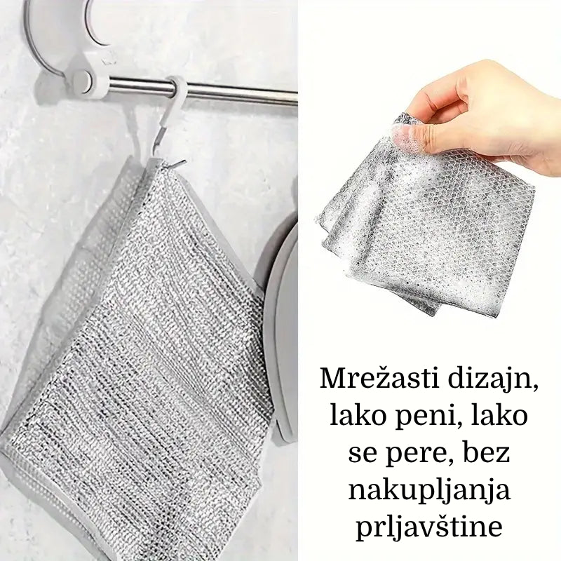 Abrazivna Krpa Za Posuđe (set od 6 komada)