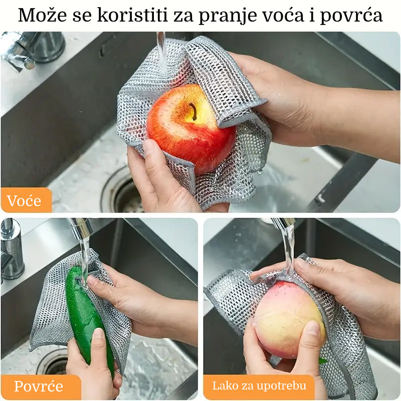 Abrazivna Krpa Za Posuđe (set od 6 komada)
