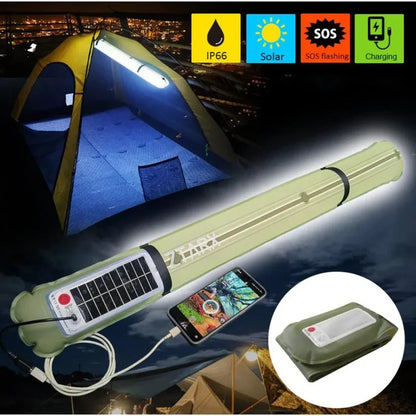 LED kamp lampa – solarno i USB punjenje