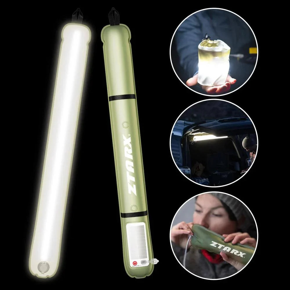 LED kamp lampa – solarno i USB punjenje