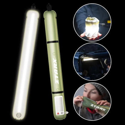 LED kamp lampa – solarno i USB punjenje