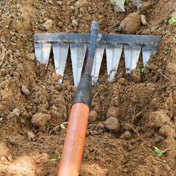 ProngPro Profesionalne Čelične Grabljice za Baštu, 5 Zubaca Otporne