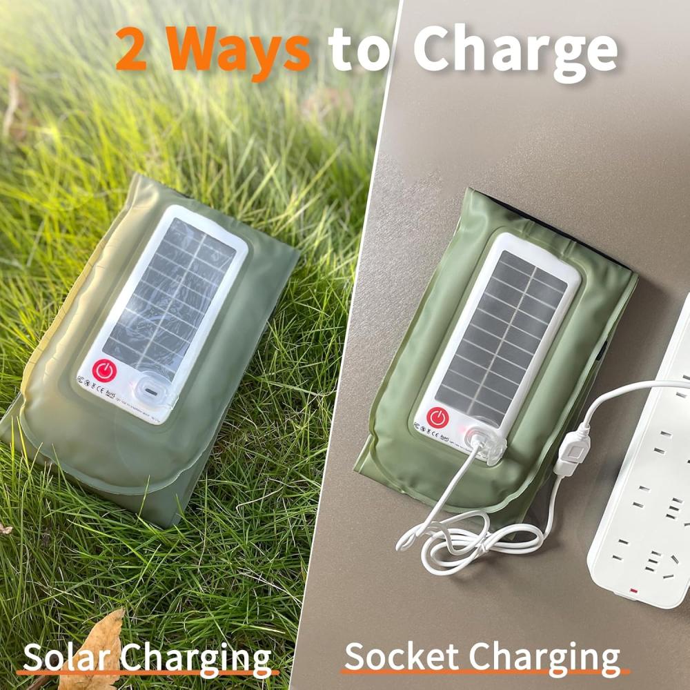 LED kamp lampa – solarno i USB punjenje