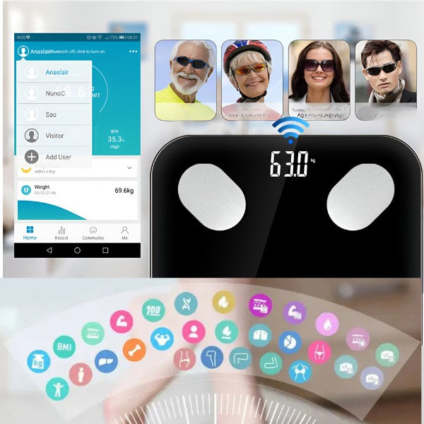 Pametna Digitalna Vaga – Precizno Mjerenje za Zdraviji Život!