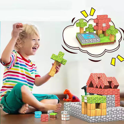 Minecraft magnetne kocke sa svijetlećim elementima