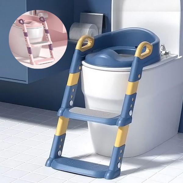 StepBuddy podesiva dječija WC daska sa sigurnim stepenicama