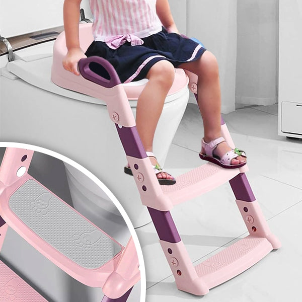 StepBuddy podesiva dječija WC daska sa sigurnim stepenicama