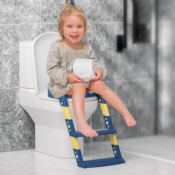 StepBuddy podesiva dječija WC daska sa sigurnim stepenicama