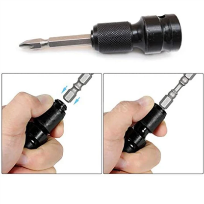 Adapter za nasadni ključ 1/2" na 1/4" bit nastavke 1+1 GRATIS