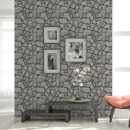 Samoljepljiva tapeta s dezenom kamenog zida